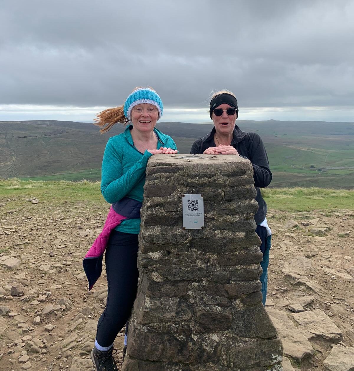 Pen-y-ghent the wrong way round? No trouble for our two legends!