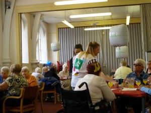 Howlands strawberry tea event in Dewsbury.